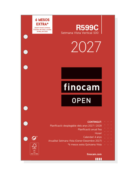 REC. AG. OPEN  500 (117x181) S/VV CATALA ANY 2022 (R599C)
