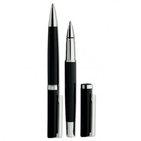 BOLI + ROLLER JEAJ NEGRE CLIP PLATA