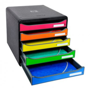 MODUL  5 CALAIXOS EXACOMPTA COLORS