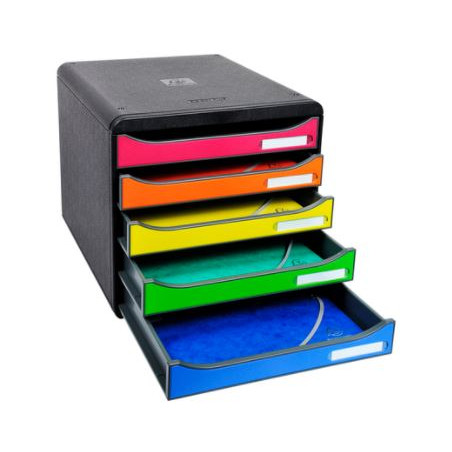 MODUL  5 CALAIXOS EXACOMPTA COLORS