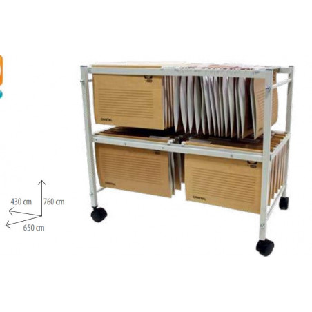 CARRO CARP. PENJANTS FOLI 2 PISOS EXT. (65x43x76)