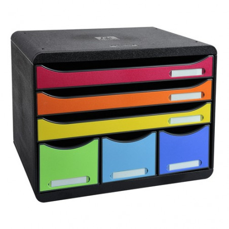 MODUL  6 CALAIXOS 3+3 COLORS APAISAT 306798D