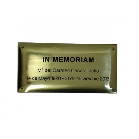 PLACA GRABADA LLAUTO BOMBEJAT