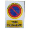 PLACA SENYAL GUAL / VADO 210x300 (PVC)