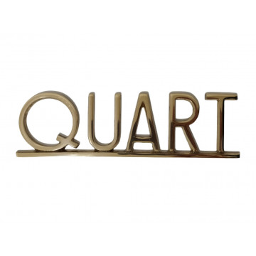 PLACA PISOS FUNDICIO  60mm BRONZE "QUART"