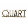 PLACA PISOS FUNDICIO  60mm BRONZE "QUART"