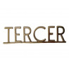 PLACA PISOS FUNDICIO  60mm BRONZE "TERCER"