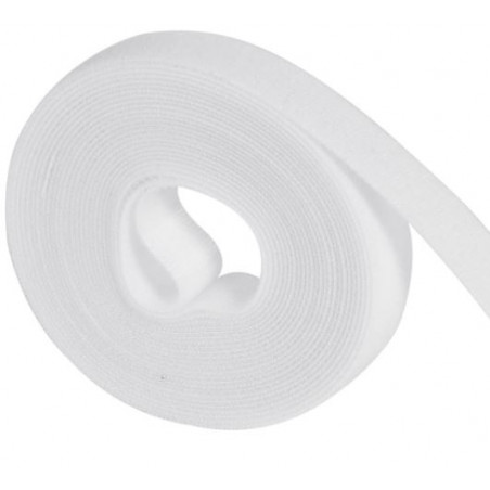 VELCRO ORGANITZADOR CABLES BLANC 15mmx2m