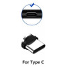 CABLE MAGNETIC (F) / USB TIPO C (M) ADAPTADOR