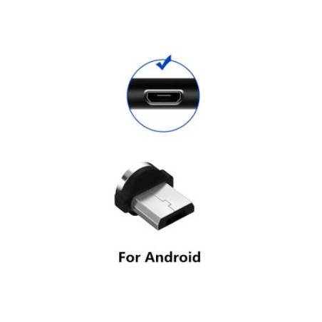 CABLE MAGNETIC (F) / MICRO USB (M) ADAPTADOR