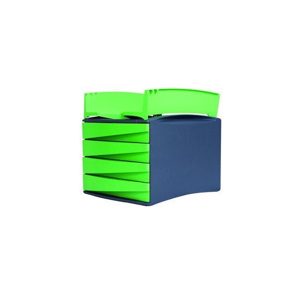 Módulo con 4 cajones Green2Desk Verde Fellowes Módulo con 4 cajones Green2Desk Verde Fellowes