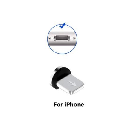 CABLE MAGNETIC (F) / LIGHTNIN (M) ADAPTADOR