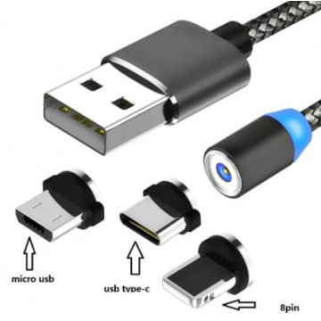 CABLE USB (M) / MAGNETIC (M) 1m