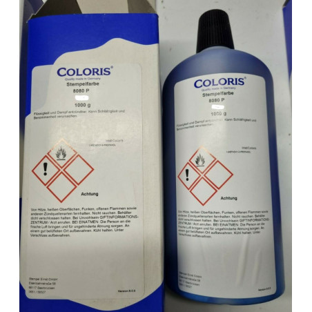 TINTA TAMPO INDELEBLE STK8080P 1000ml. NEGRE (PLASTICS)