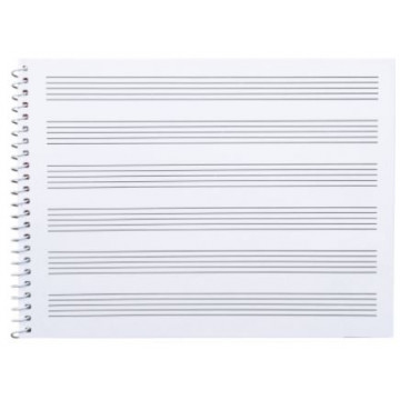 BLOC MUSICA / PENTAGRAMA 3mm 4t