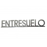 PLACA PISOS FUNDICIO  60mm ALUMINI PLATA "ENTRESUELO"