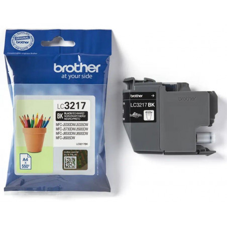CARTUTX BROTHER (LC3217BK) NEGRE 550f