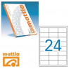 ETIQUETES A4 (0646x0338) (24ef) MATTIO 7040119/115020 (apl1263)