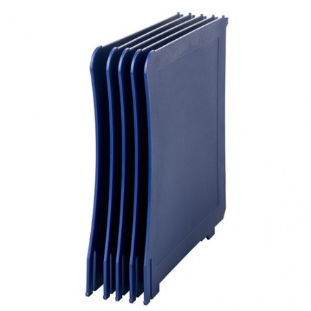 Separadores para archivodoc 6500 pack de 5u azul 2