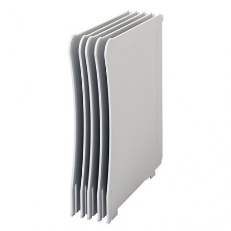 Separadores para archivodoc 6500 pack de 5u gris 2