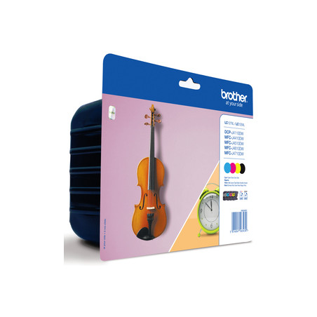 CARTUTX BROTHER (LC127XLVALBP) PACK 4 1.200f