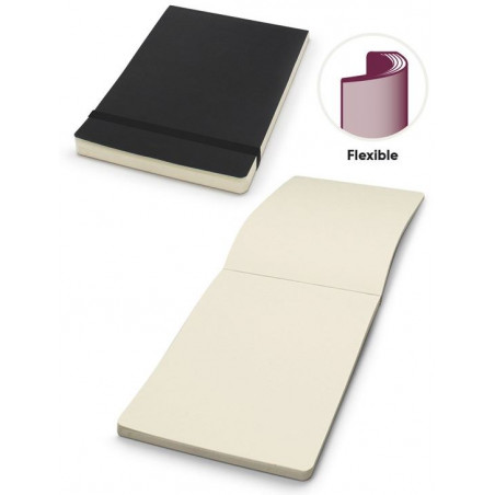 BLOC NOTES 110x150 LLIS AMB GOMA