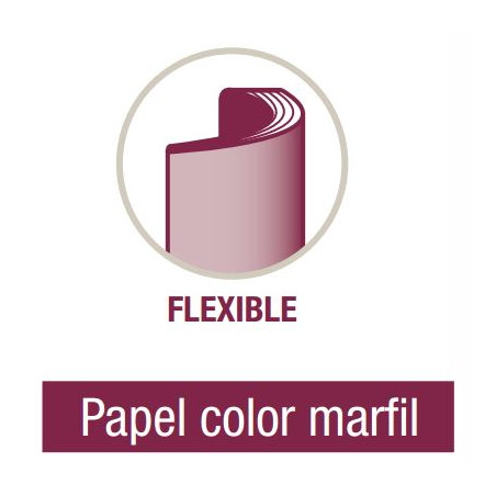 BLOC NOTES 110x150 LLIS AMB GOMA