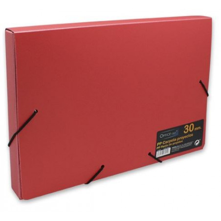 CARP. PROJECTES A4 PP 3cm VERMELLA OFFICE CLUB