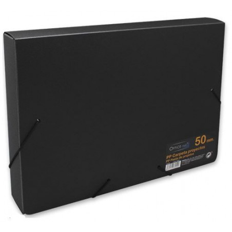 CARP. PROJECTES A4 PP 5cm NEGRE OFFICE CLUB