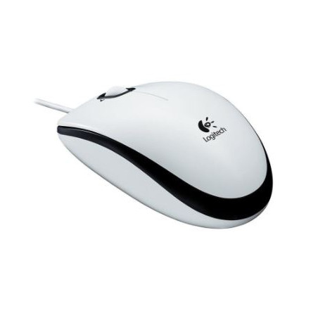 MOUSE AMB CABLE OPTIC (USB) LOGITECH M100 BLANC