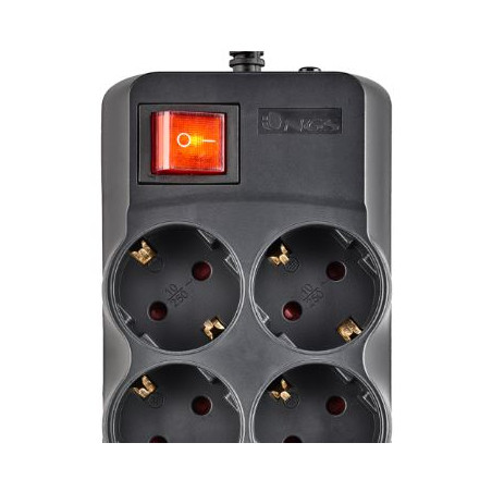 REGLETA 8 BASES CABLE 1,5m INTERRUPTOR