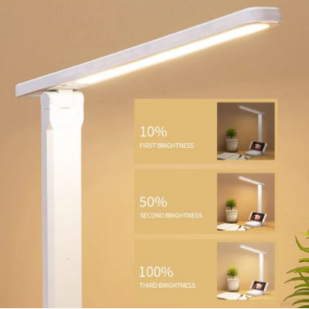 LAMPARA LED SOBRETAULA 3 TONS BATERIA RECARREGABLE