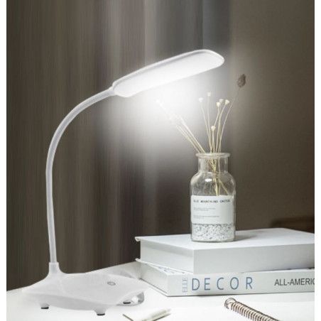 LAMPARA LED SOBRETAULA 3 INTENSITATS  USB