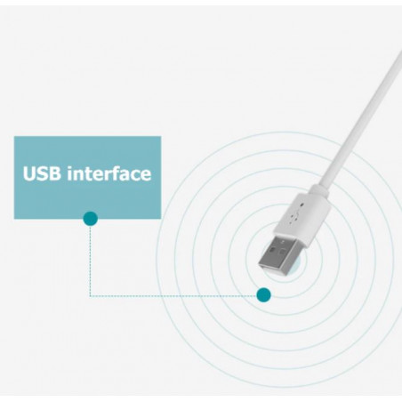 LAMPARA LED SOBRETAULA 3 INTENSITATS  USB