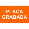 PLACA F LASER MAX 1,6 mm (BLANC/TARONJA)