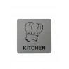 SENYAL INFORMACIO "KITCHEN" 100x100 GRAVOPLI PLATA