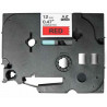CINTA BROTHER TZE431 12 MM NEGRE/VERMELL