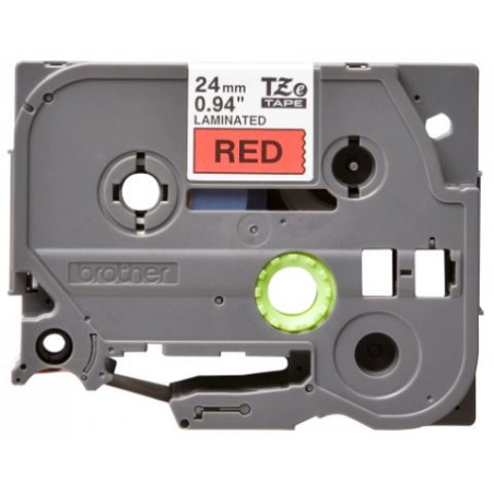 CINTA BROTHER TZE451 24mm NEGRE/VERMELL