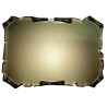 PLACA HOMENATGE / HONOR / CONMEMORACIO 190x130 OR