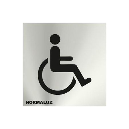 SENYAL INFORMACIO WC MINUSVALIT 120x120mm ACER