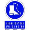 SENYAL OBLIGACIO "OBLIGATORI BOTES" 210x300 PVC