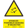 SENYAL PERILL "CAIGUDA OBJECTES" 210x300 PVC