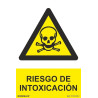 SENYAL PERILL "RIESGO INTOXICACION" 210x300 PVC