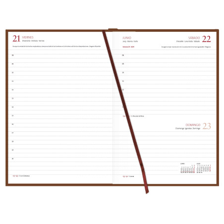 AGENDA JODSI 1DP 145x220 NEGRE CATALA ANY 2023