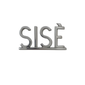 PLACA PISOS FUNDICIO  60mm ALUMINI PLATA "SISE"