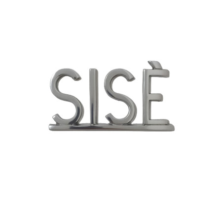 PLACA PISOS FUNDICIO  60mm ALUMINI PLATA "SISE"
