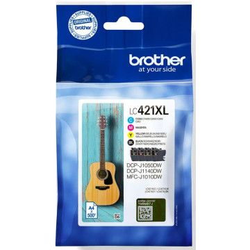 CARTUTX BROTHER (LC421XLVALBP) PACK 4 COL