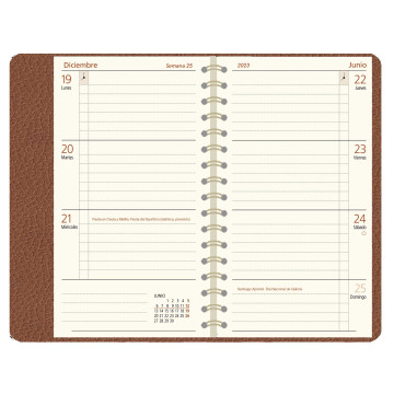 AGENDA MYRGA 08x14 PLANING S/VH ESP. LIEBANA (MYR3800) AÑO 2023