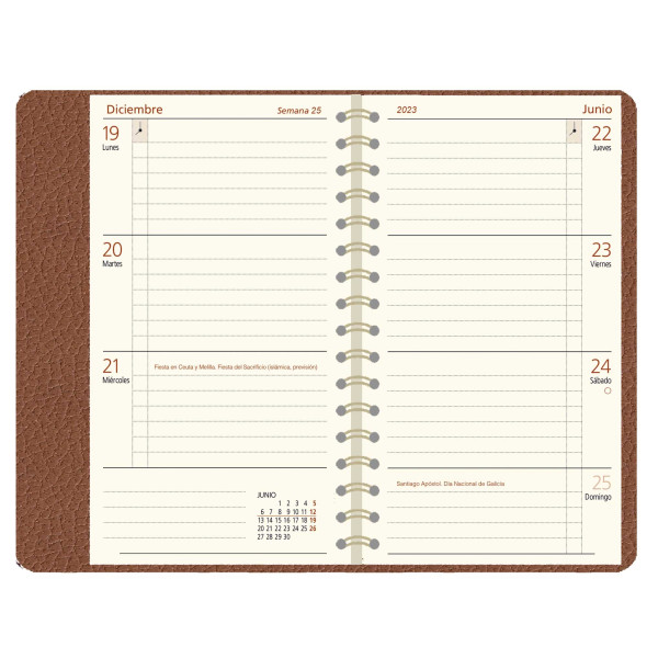AGENDA MYRGA 08x14 PLANING S/VH ESP. LIEBANA (MYR3800) AÑO 2023