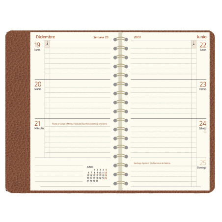 AGENDA MYRGA 08x14 PLANING S/VH ESP. LIEBANA (MYR3800) AÑO 2023